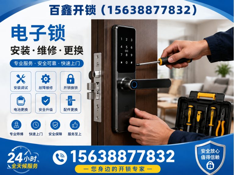 中原区修锁展示图